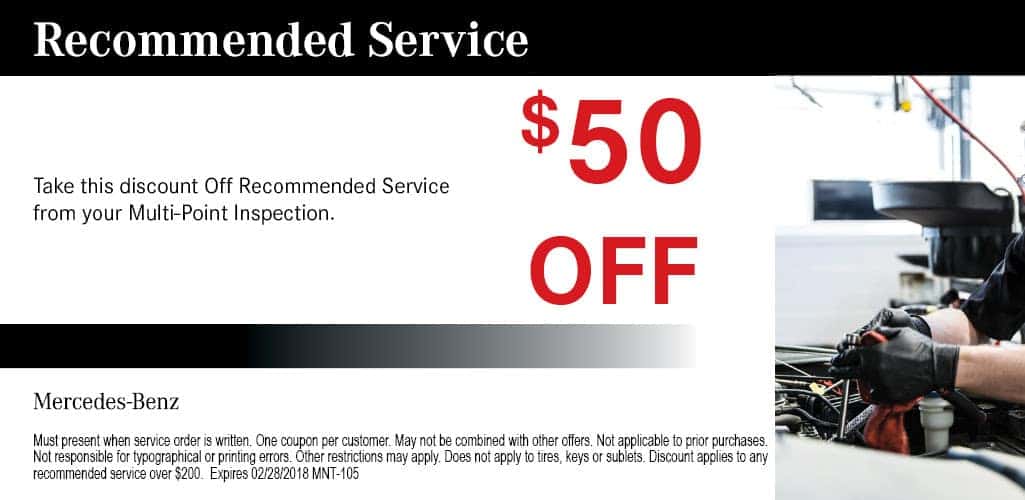 MercedesBenz Oil Change Coupons & Auto Service Coupons MercedesBenz