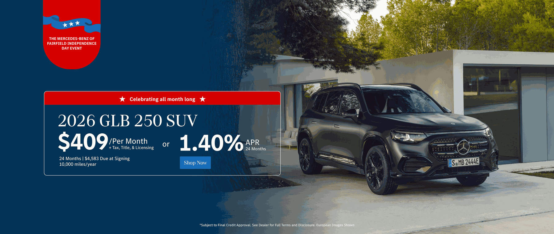 mercedes-fairfield-ca-glb-250-suv-independence-day-sale-july-2026