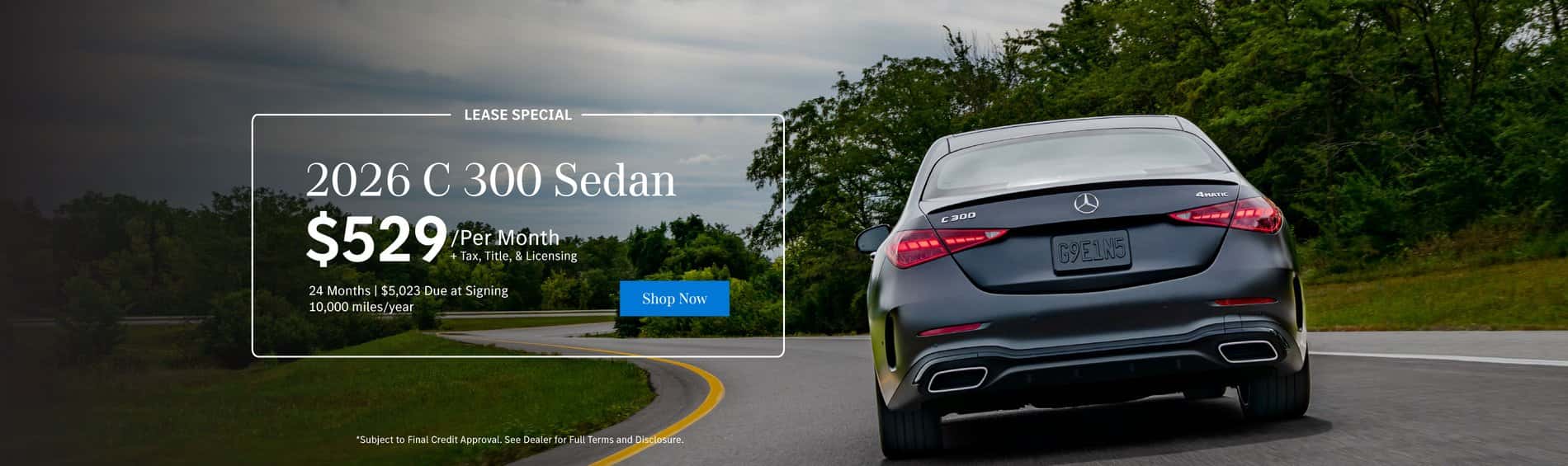 mercedes-fairfield-ca-c300-sedan-lease-offer-august-2026