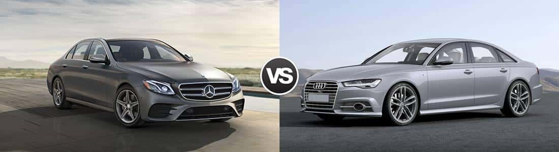 2017 Mercedes-Benz E-Class Sedan vs 2017 Audi A6