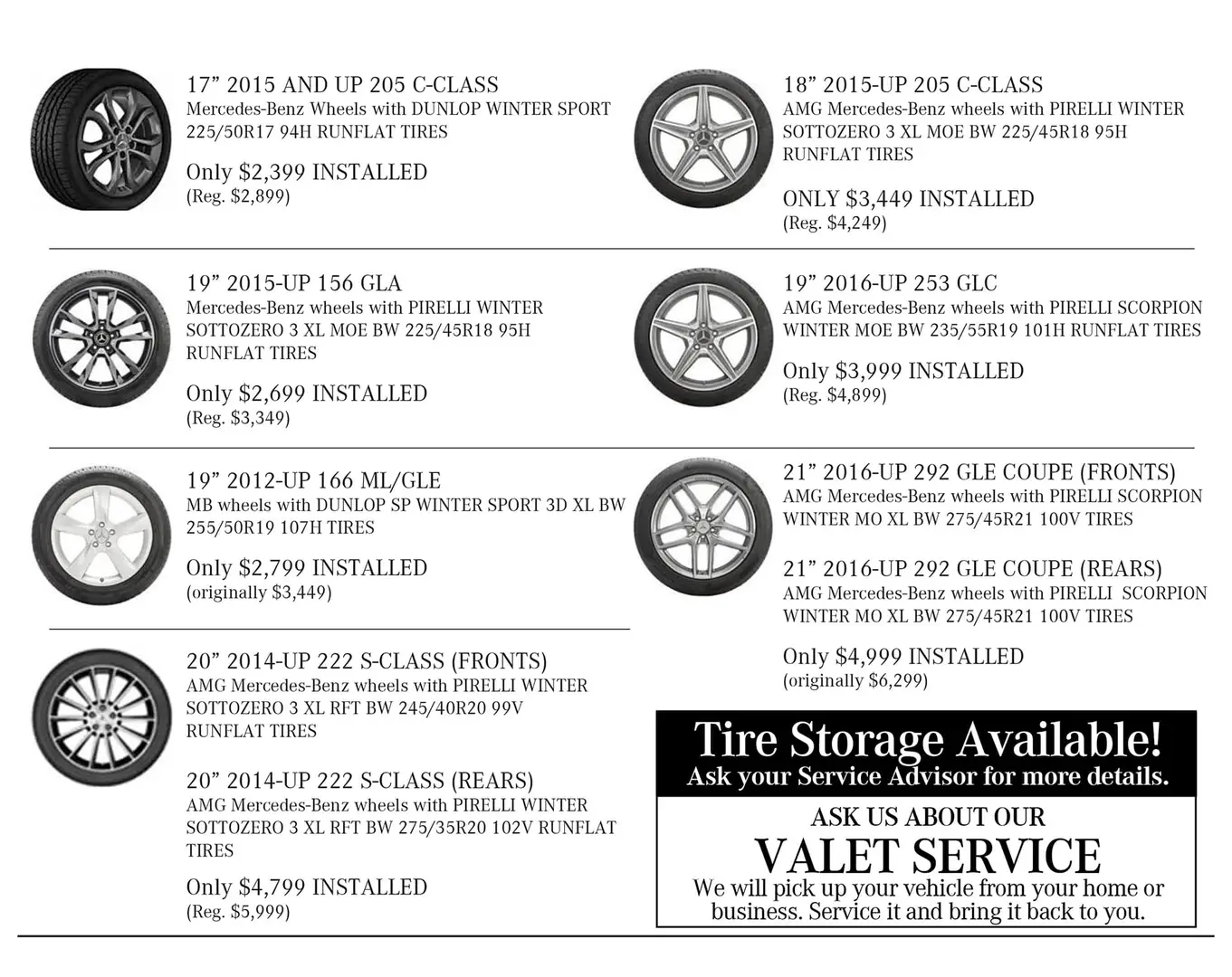 Winter Tire Specials | Mercedes-Benz of North Olmsted