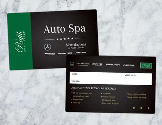 Mercedes-Benz of North Olmsted Auto Spa Card