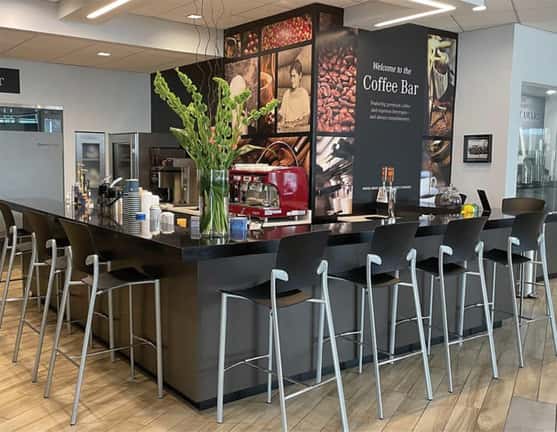 Mercedes-Benz of North Olmsted Complimentary Coffee Bar