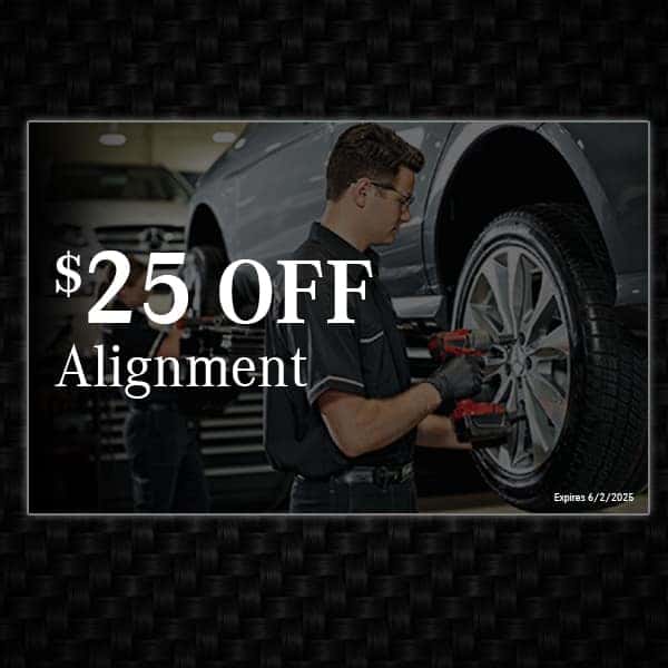 $25 off alignment