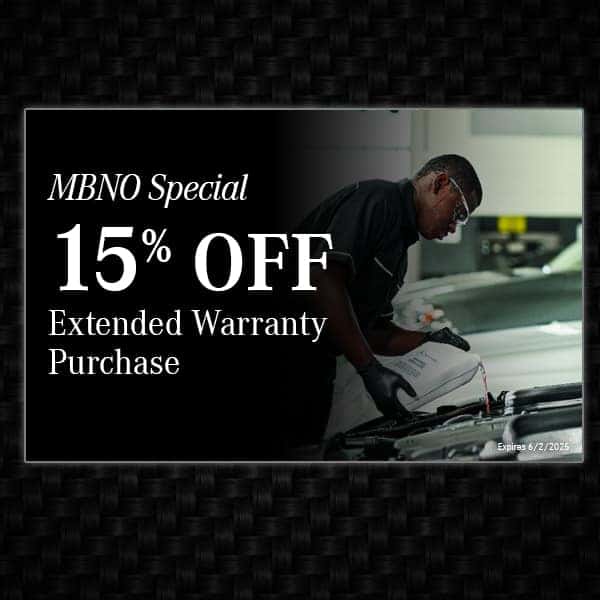 15% off Extended Warranty Purchase