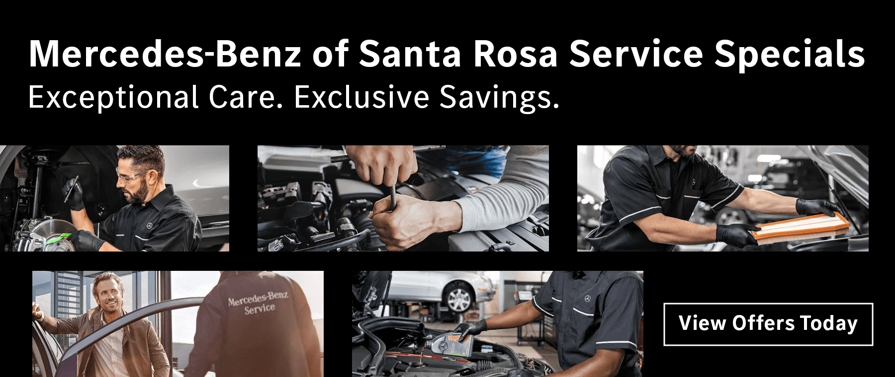 Mercedes-Benz of Santa Rosa Service Specials. View Offers Today!