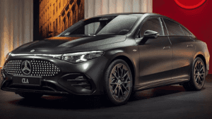 2026 Mercedes-Benz CLA Sedan Black Parked