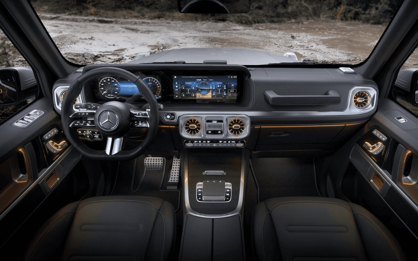 2026-Mercedes-Benz-G-Class-550-SUV-Interior-Technology-Features