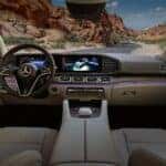 Dashboard of the Mercedes-Benz GLE, one of the best Mercedes-Benz SUVs for road trips