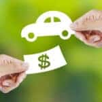 Cash and keys exchanging hands as part of Mercedes-Benz trade-in