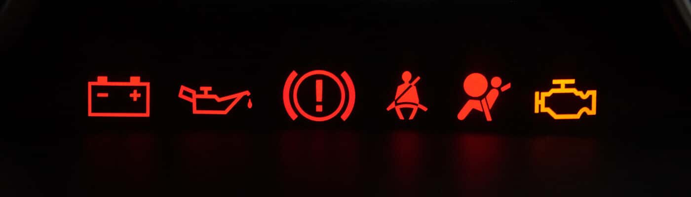 Dashboard warning lights