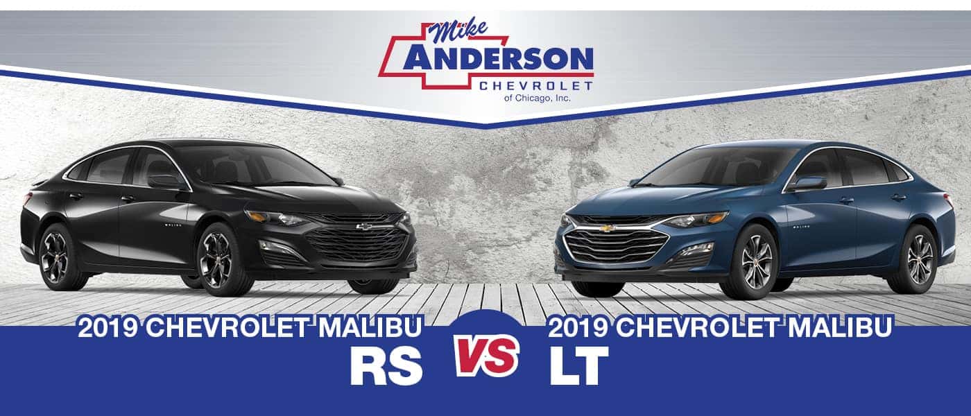 2019 Chevy Malibu RS vs LT Key Differences Mike Anderson Chevrolet