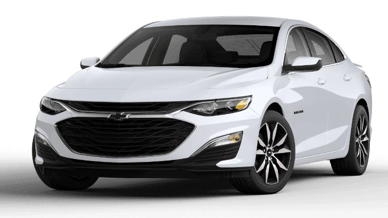 2020 Chevy Malibu RS in white