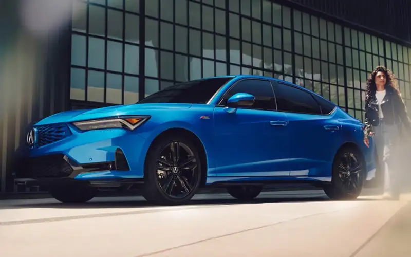2026 Acura Integra A-Spec front fascia styling detail