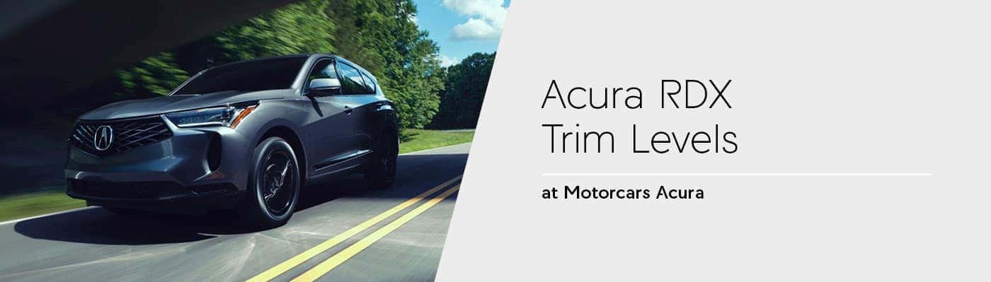 Acura RDX Trim Levels with Prices, Photos, & Specs
