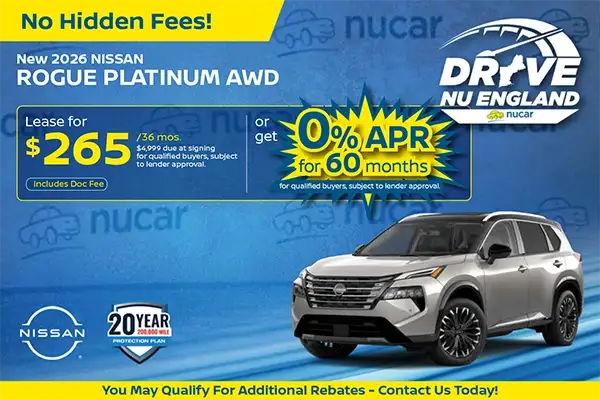 New 2026 Nissan Rogue Platinum AWD 