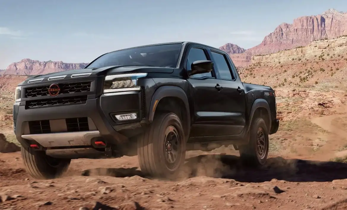 2026 nissan truck black
