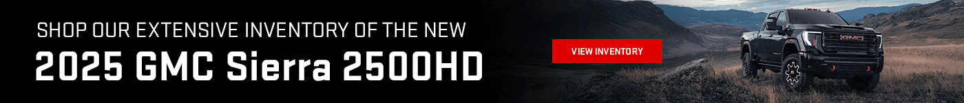 Shop our extensive inventory of the new 2025 GMC Sierra 2500HD!