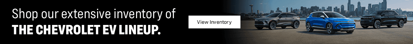 Shop our extensive inventory of the Chevrolet EV lineup.