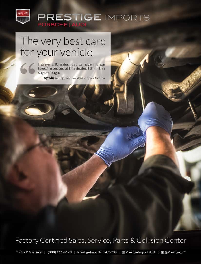 Prestige Imports Print Ad The very best care for your vehicle