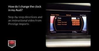 How Do I Change the Clock in My Audi?