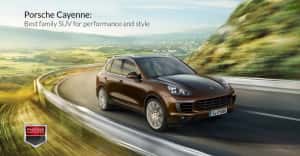 Porsche Cayenne - Best family SUV for performance and style