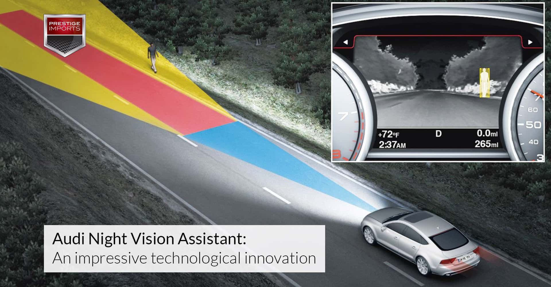 audi e tron night vision assistant