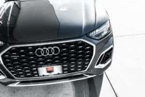 Standard LED headlight on the 2023 Audi Q5