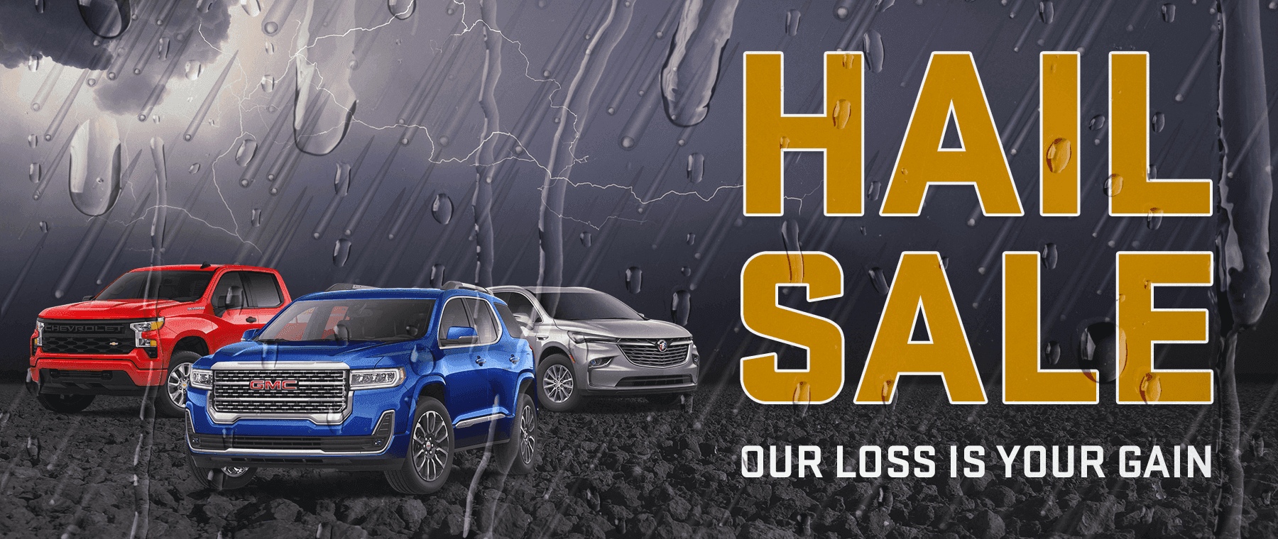 Hail Sale, Our Loss Is Your Gain