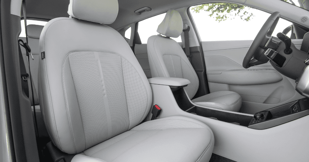 GAFAT Compatibel met Hyundai Kona SX2 2024 2025 middenarmsteun hoes, Kona Hybrid EV 2024 middenconsole armleuning bescherming, PU microvezel leren polstering (rood