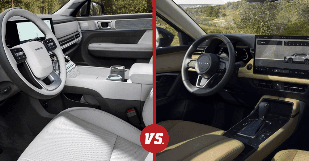 Hyundai-Santa-Fe-vs.-Mazda-CX-5---interior-comparison
