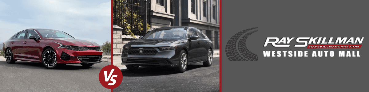 Kia K5 vs Honda Accord - banner