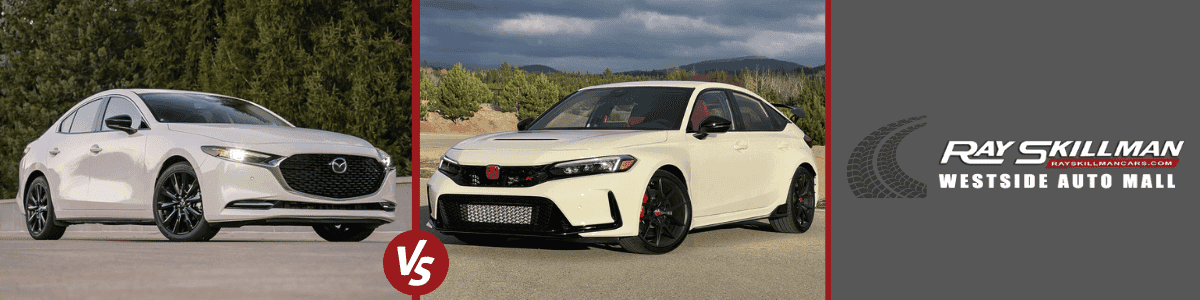 2024 Mazda 3 vs. Honda Civic- banner