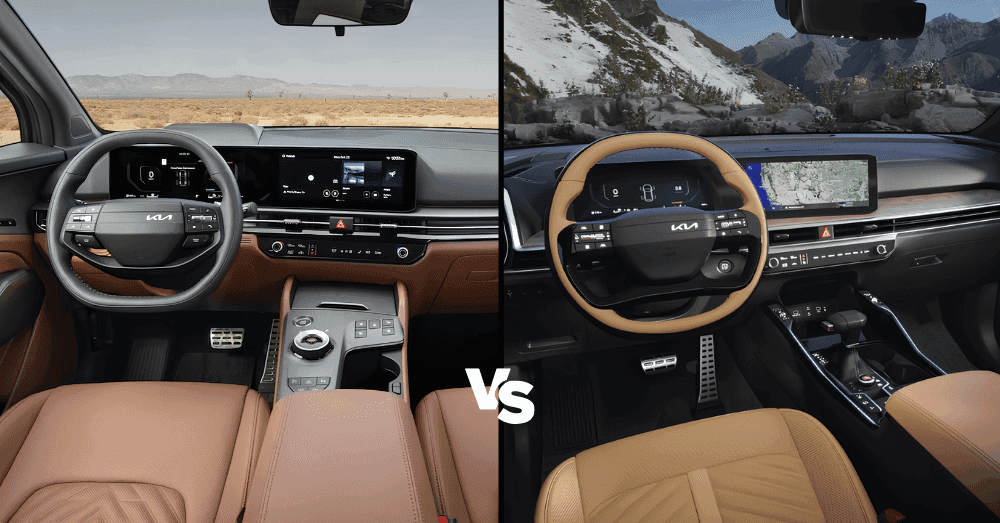 Kia Sportage vs. Sorento - Interior Comparison