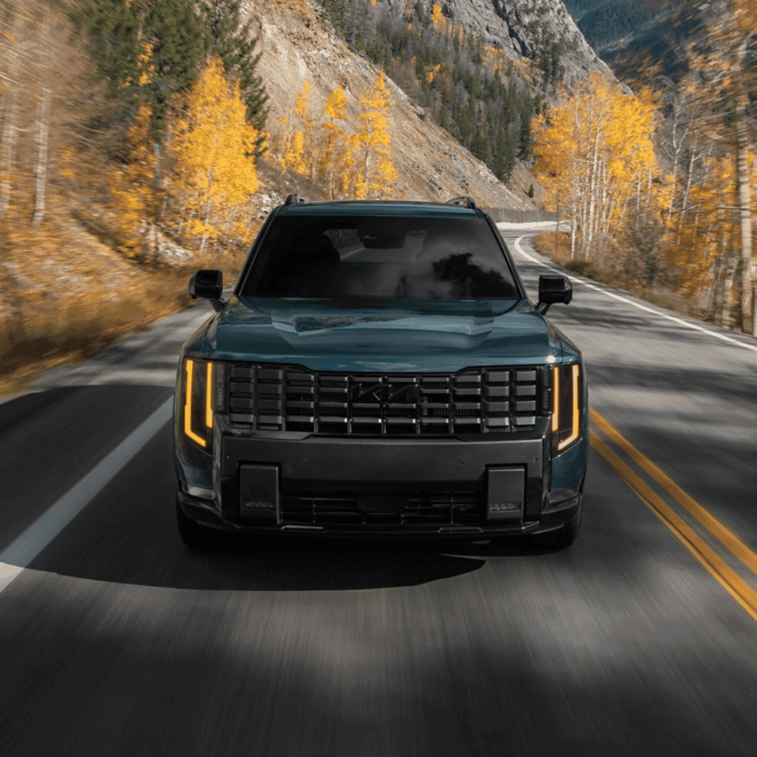 Kia Telluride Hybrid Brownsburg, Indiana - front view of Telluride Hybrid