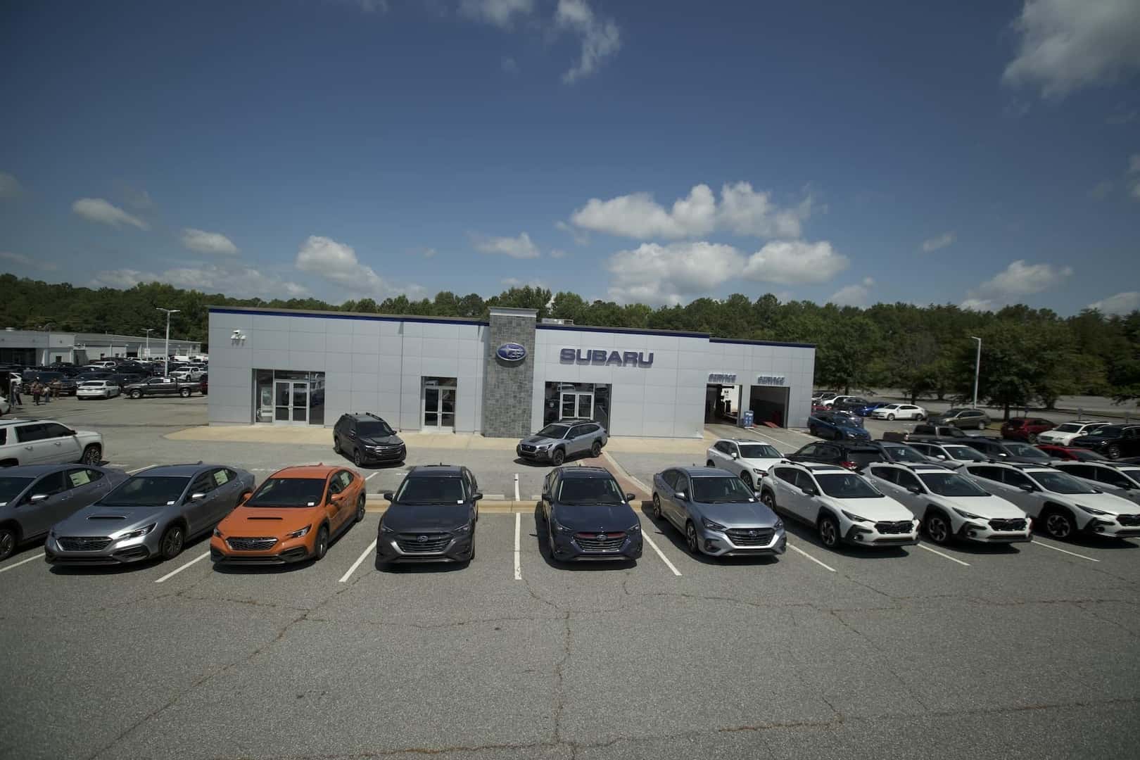 Rivertown Subaru Dealership Exterior