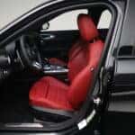 red interior giulia alfa romeo