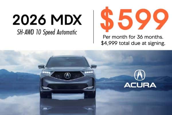 2026 MDX Special Lease Offer