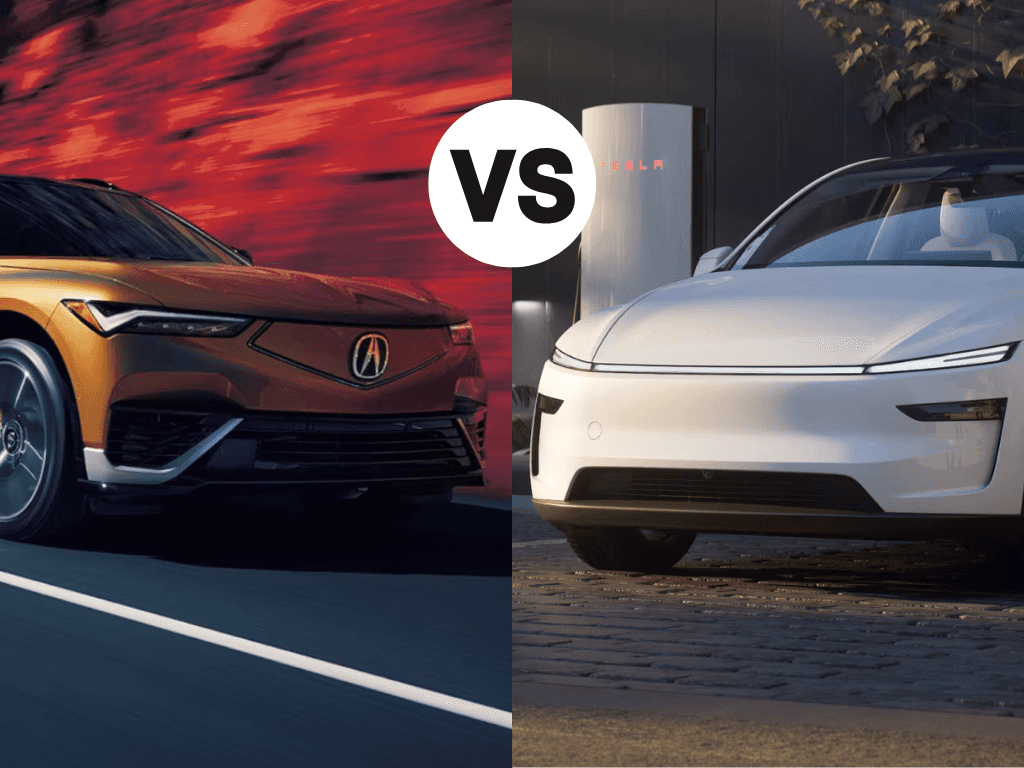 Acura ZDX vs Tesla Model Y