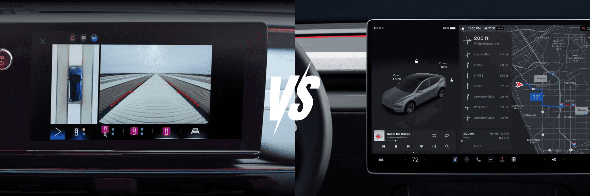 Safety and Driver Assistance Comparison