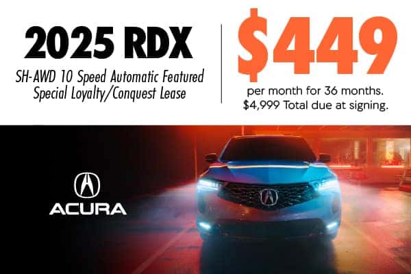  2025 RDX Special Lease Offer