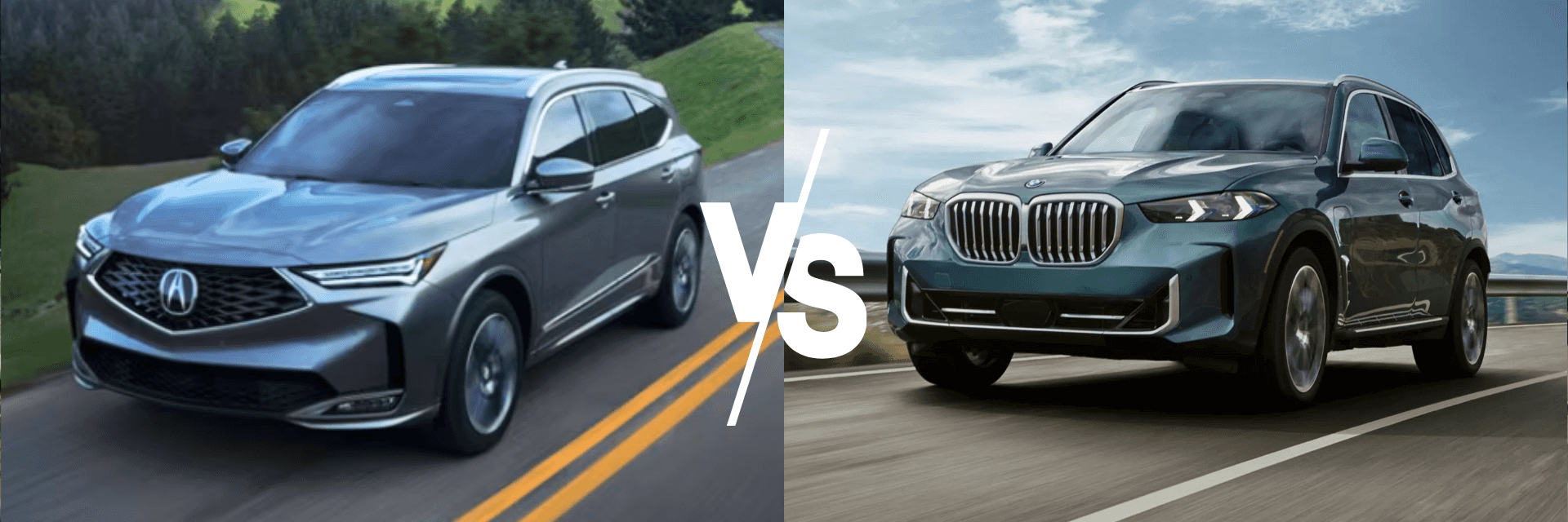 2025 Acura MDX vs 2025 BMW X5 - Performance Comparison