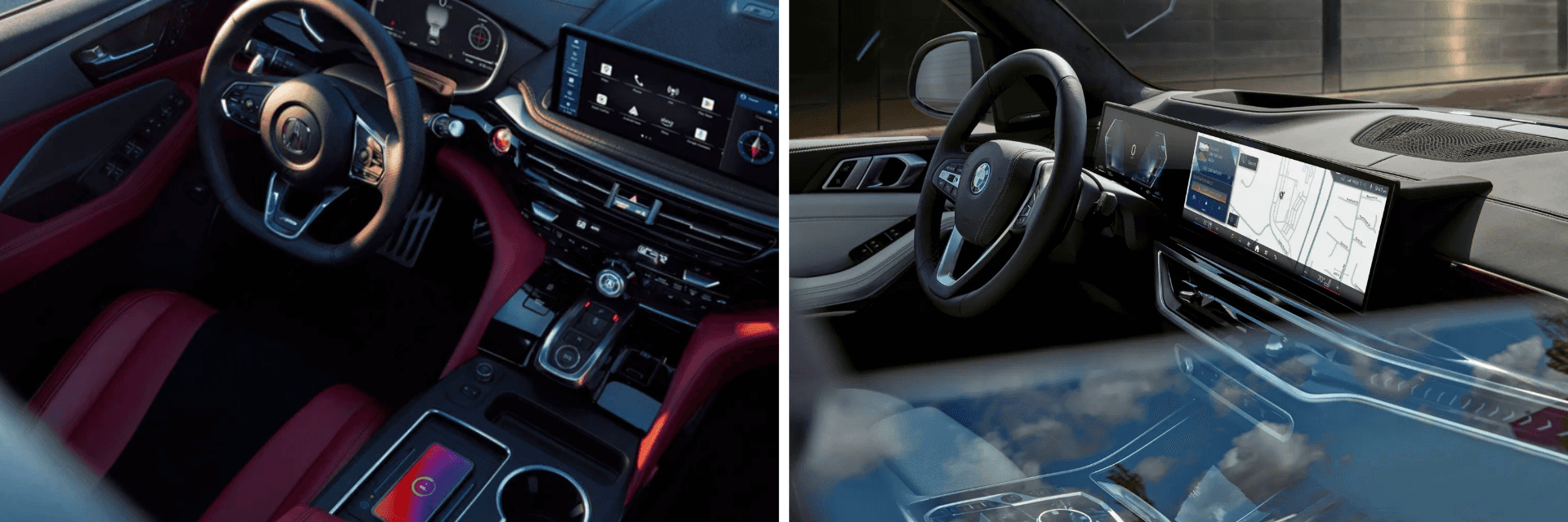2025 Acura MDX vs 2025 BMW X5 Interior and Comfort