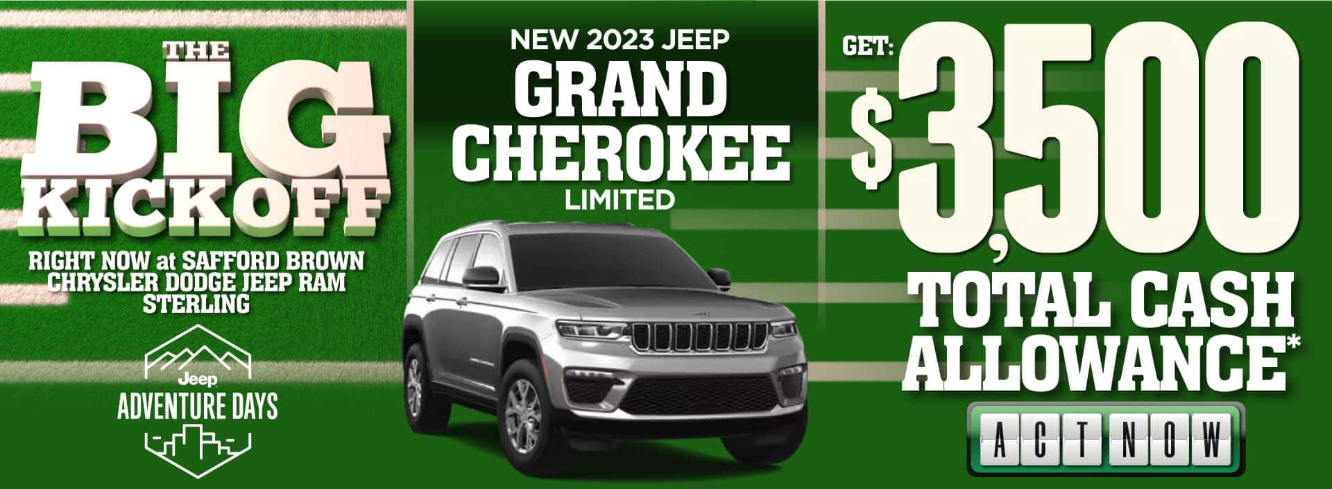 New 2023 Jeep Grand Cherokee Limited - Act Now