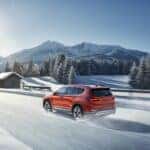 winter driving santa fe