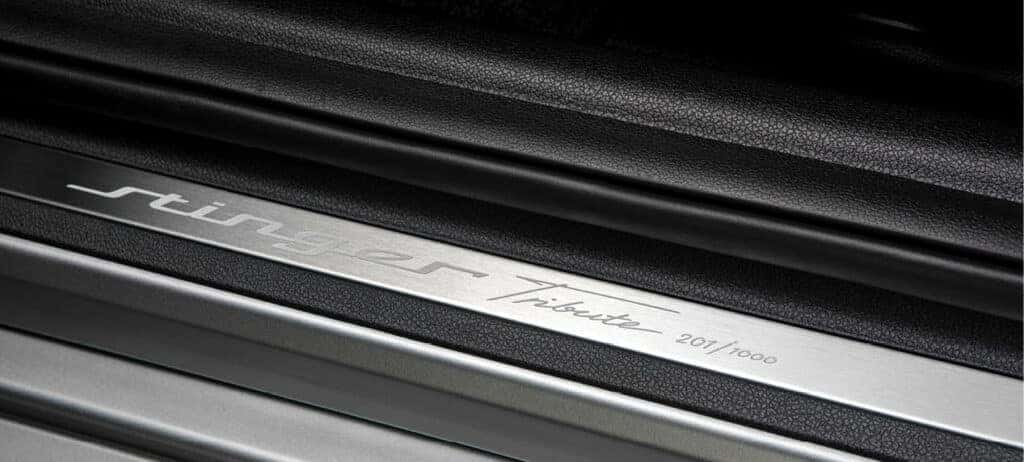 2024 kia stinger tribute special edition door 