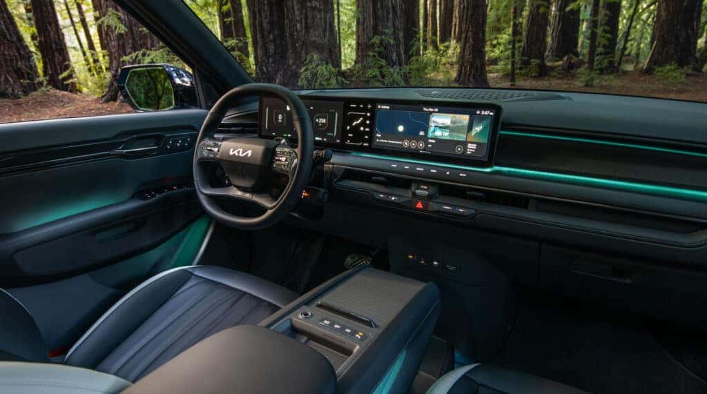 2024 KIA EV9 Interior Cabin and Dashboard