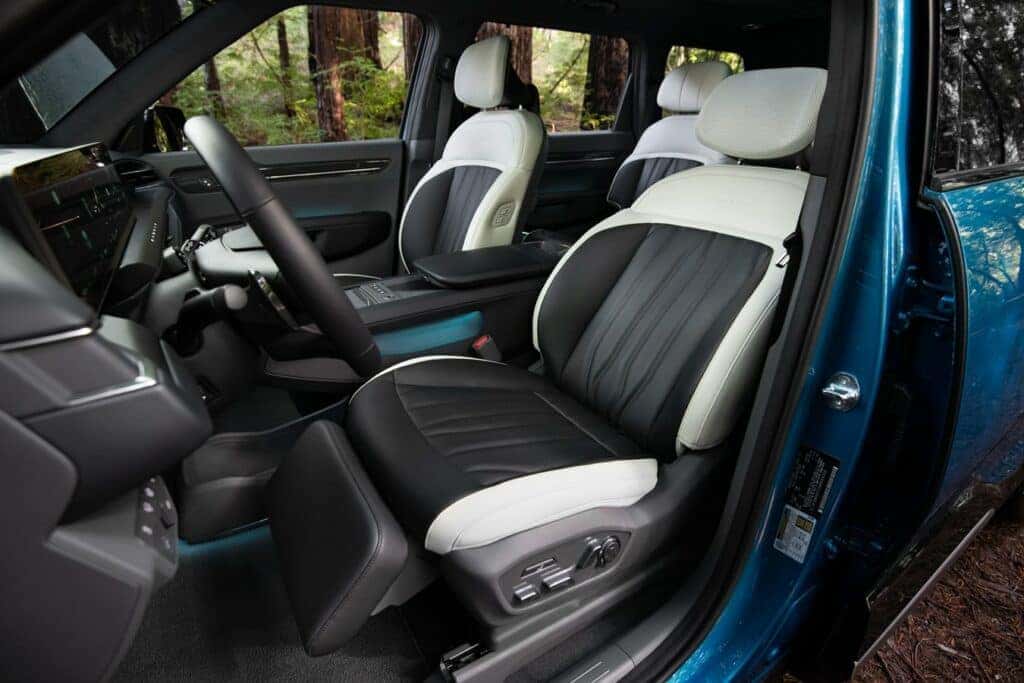 KIA EV9 interior 