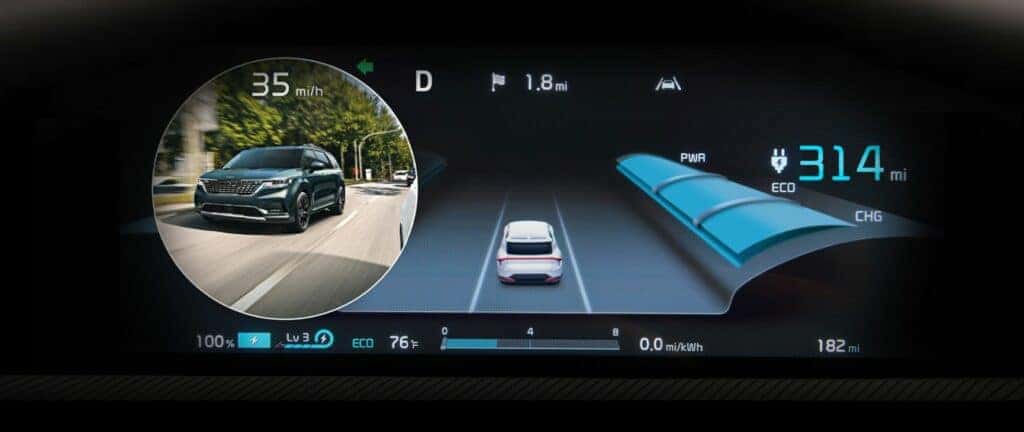 KIA EV6 Digital Cluster