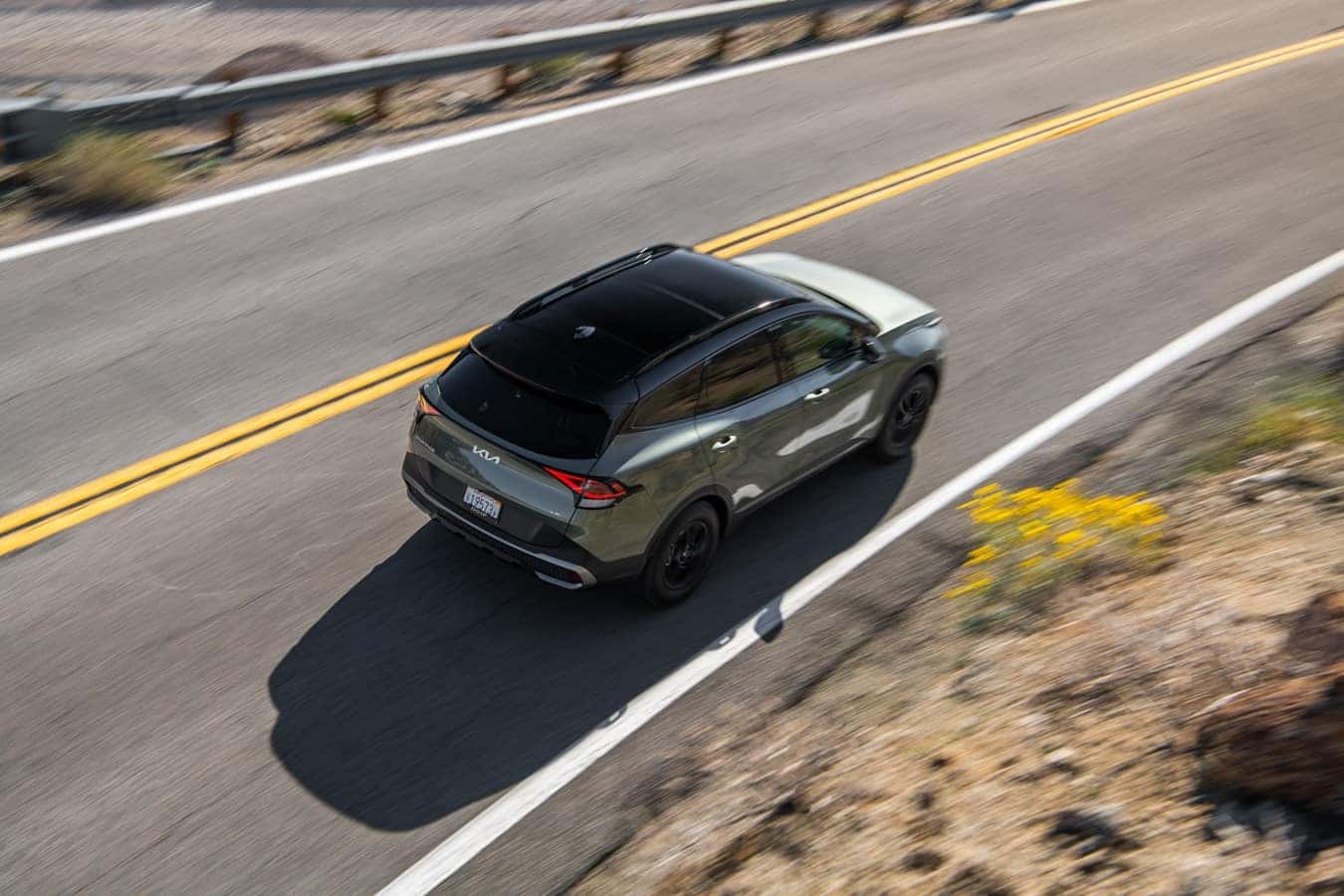 2024 Sportage X-Pro bird's eye view